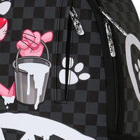 PINK PANTHER PAINTING BACKPACK
