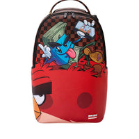 MONEY BOY CHILLIN ON BIG ANGRY BIRD BACKPACK