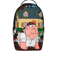 FAMILY GUY PETER FALLING THROUGH WALL BACKPACK
