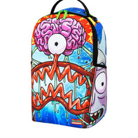 RICK AND MORTY SPLIT RICK HEAD GUTS BACKPACK