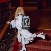 MAURITSHUIS MUSEUM GIRL WITH A PEARL EARRING FRAME BACKPACK