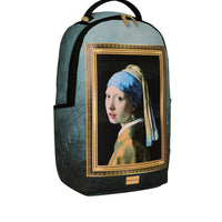 MAURITSHUIS MUSEUM GIRL WITH A PEARL EARRING FRAME BACKPACK
