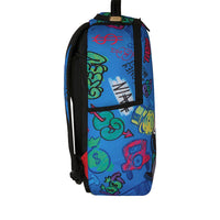 MONOPOLY BLUE TEAR THROUGH BACKPACK