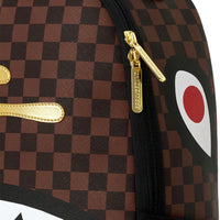 SHARKS IN PARIS GOLD DRIP BACKPACK