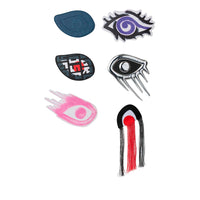 REMOVABLE EYES SUNBURST BACKPACK