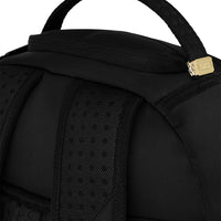 SHARK CENTRAL BLACK NYLON CAMO EMBOSSED SHARK BACKPACK