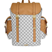 EMBOSSED CREAM CHECK MONTE CARLO