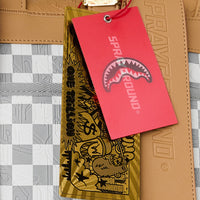 EMBOSSED CREAM CHECK MONTE CARLO