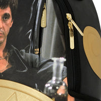 SCARFACE GOLD EMBOSSED BACKPACK
