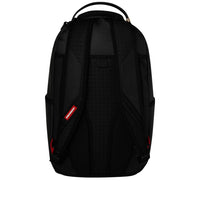 SHARK CENTRAL BLACK EMBROIDERED SHARK BACKPACK