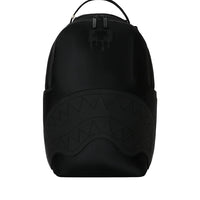 SHARK CENTRAL BLACKED OUT EMBOSSED NYLON BACKPACK