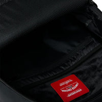 SHARK CENTRAL BLACKED OUT EMBOSSED NYLON BACKPACK