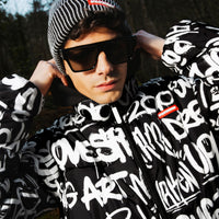 GRAFFITI REFLECTIVE DOUBLE PADDED JACKET