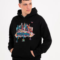 CITY SKYLINE COMFY HOODIE