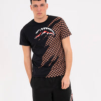 CLAW TEAR CHECK REGULAR T-SHIRT