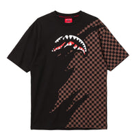 CLAW TEAR CHECK REGULAR T-SHIRT