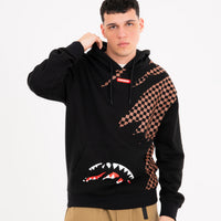 CLAW TEAR CHECK REGULAR HOODIE