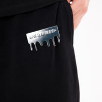 SILVER DRIP OVER PANTS