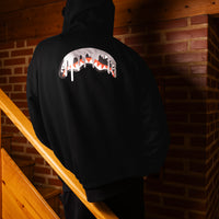 SILVER DRIP SMOOTH PERFECT FULL-ZIP HOODIE