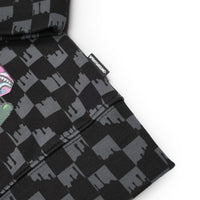 THROW IT TO ME DRIP CHECKERED SPLIT REGULAR CREWNECK