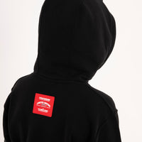 TOUCH OF RED REGULAR HOODIE BLACK