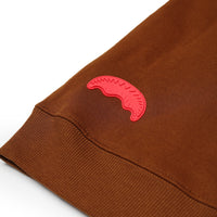 TOUCH OF RED REGULAR HOODIE BROWN