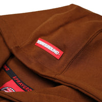 TOUCH OF RED REGULAR HOODIE BROWN