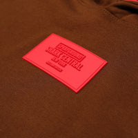 TOUCH OF RED REGULAR HOODIE BROWN