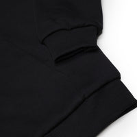 TOUCH OF RED OVER FULL-ZIP HOODIE BLACK