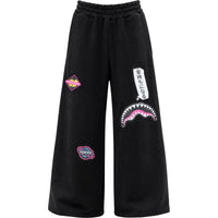 SHARK IN JAPAN PANTS BLACK