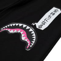 SHARK IN JAPAN PANTS BLACK