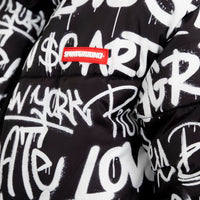 GRAFFITI REFLECTIVE DOUBLE PADDED JACKET