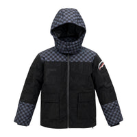 CHECKERED PADDED JACKET