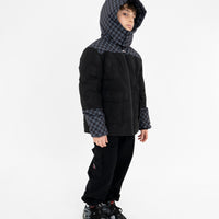 CHECKERED PADDED JACKET