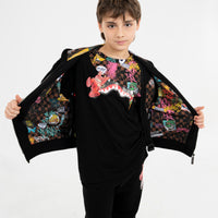 HANG IN THERE GRAFFITI COMFY FULL-ZIP