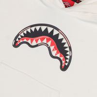 PAINTED DIABLO OVER HOODIE IVORY
