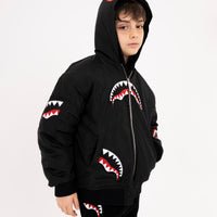 ALL SHARK PATCHES BOMBER