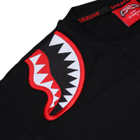 ALL SHARK PATCHES OVER T-SHIRT
