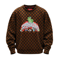 SPRAYGROUND CHARACTERS OVER CREWNECK