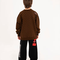 SPRAYGROUND CHARACTERS OVER CREWNECK