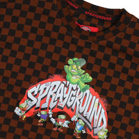 SPRAYGROUND CHARACTERS OVER CREWNECK