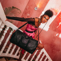 Trippy Monogram Duffle