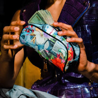 Pochette Sprayground CONCRETE JUNGLE POUCH Bleu