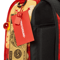 Sac à dos Sprayground DBZ ON THE RUN RED CHECK Rouge