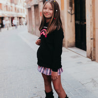 Niño / Niña - Maxi Pull Black