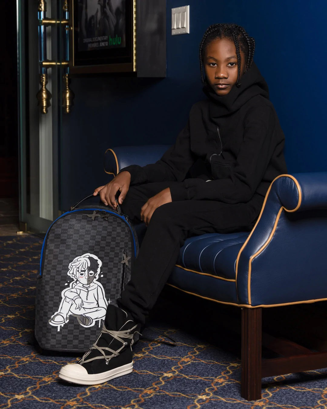 louis vuitton backpack xxxtentacion Xxxtentacion Cartoon Backpack 910b4782nsz