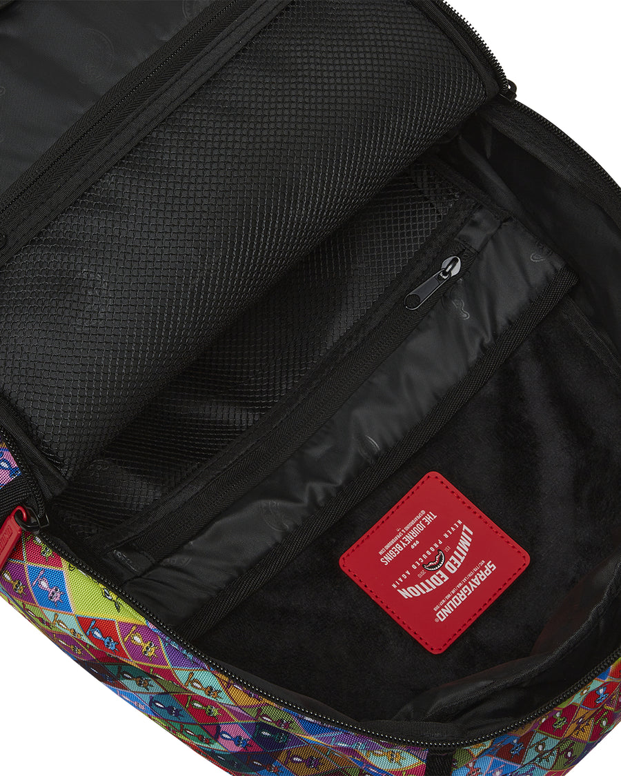 Sprayground Backpack RON ENGLISH 31 BACKPACK   Red