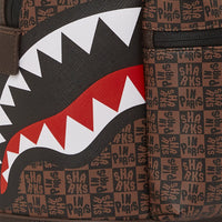 Sharks In Paris Check Emperorer Side Backpack 910b4960nsz