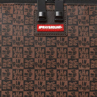 Sharks In Paris Check Emperorer Side Backpack 910b4960nsz