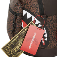 Sharks In Paris Check Emperorer Side Backpack 910b4960nsz